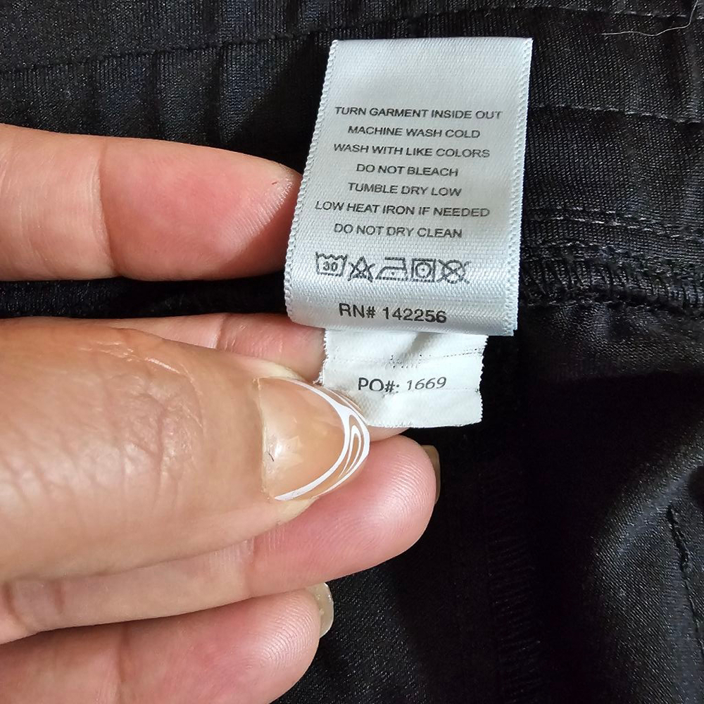 FIGS Technical Collection Jogger Pants Black Medium - Picture 5 of 10